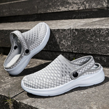 Strideair Mesh Clogs Roomy Convertible Eva Traction Product Image 03