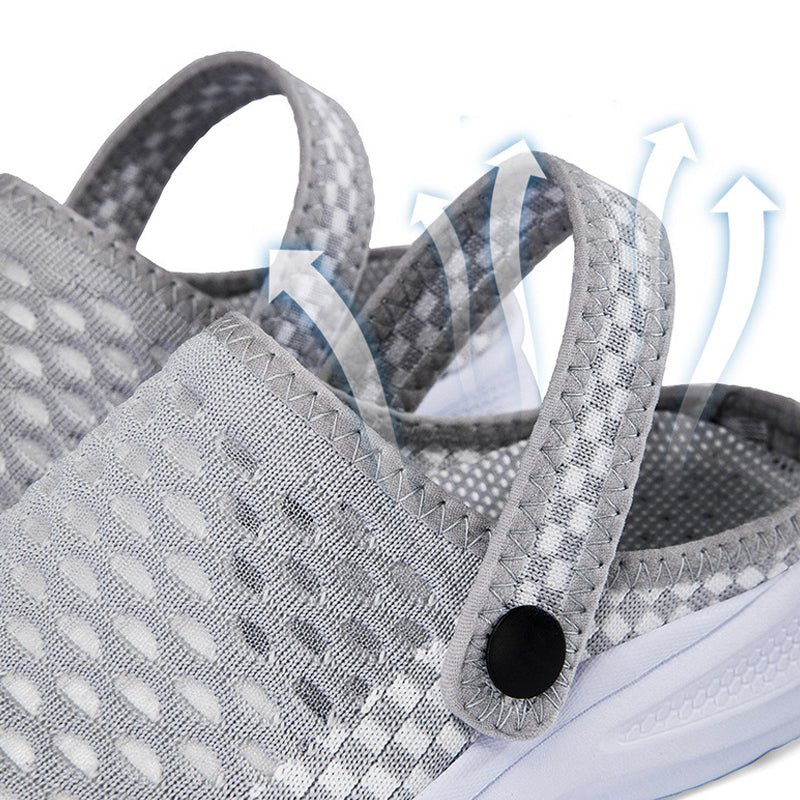 Strideair Mesh Clogs Roomy Convertible Eva Traction Product Image 04