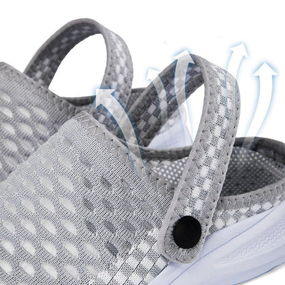 Strideair Mesh Clogs Roomy Convertible Eva Traction Product Image 04