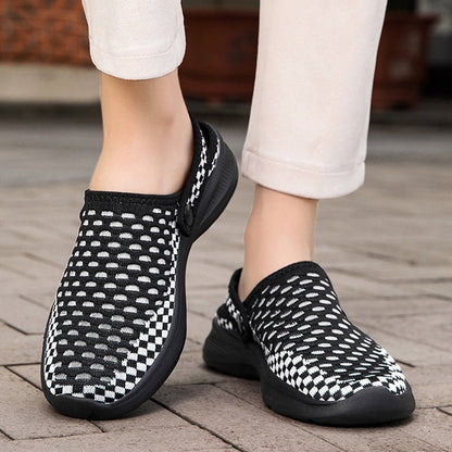 Strideair Mesh Clogs Roomy Convertible Eva Traction Product Image 05