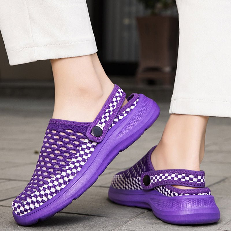 Strideair Mesh Clogs Roomy Convertible Eva Traction Product Image 09