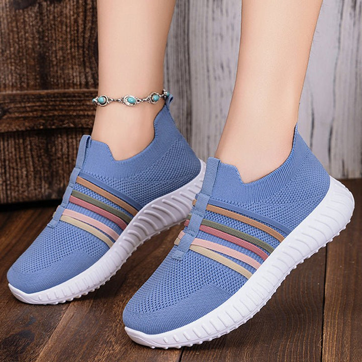 Strideair Womens Mesh Slip On Sneakers Product Image 02