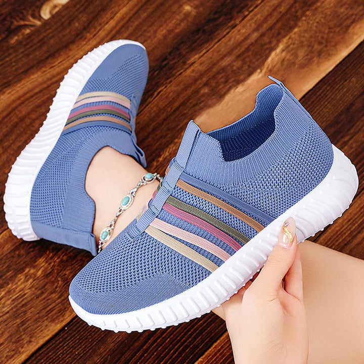 Strideair Womens Mesh Slip On Sneakers Product Image 04