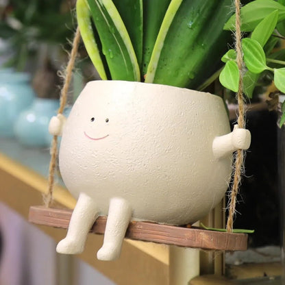 Sunny Smile Hanging Planter Product Image 03