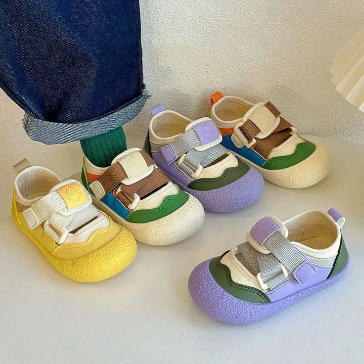 Yellow, lilac and green kids&