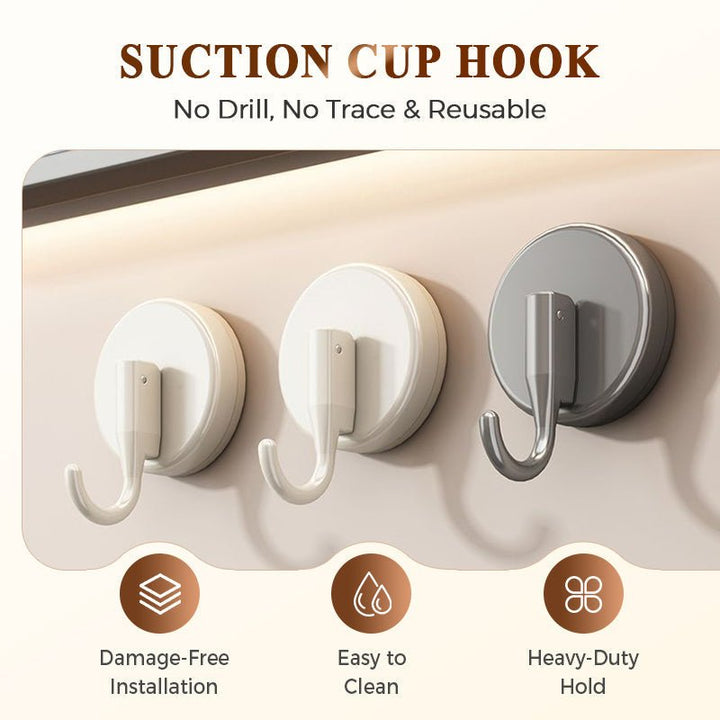 Suregrip No Drill Suction Wall Hooks 3 Pack Product Image 02