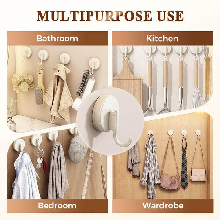 Suregrip No Drill Suction Wall Hooks 3 Pack Product Image 07