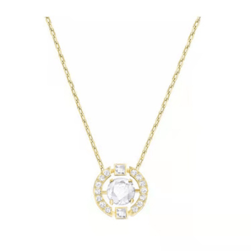 Swayglow Moving Rhinestone Pendant Necklace Product Image 08