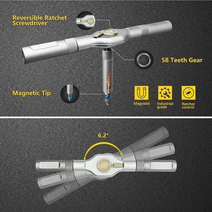 Taskmate 24 Bit Magnetic Ratchet Screwdriver Set Product Image 12