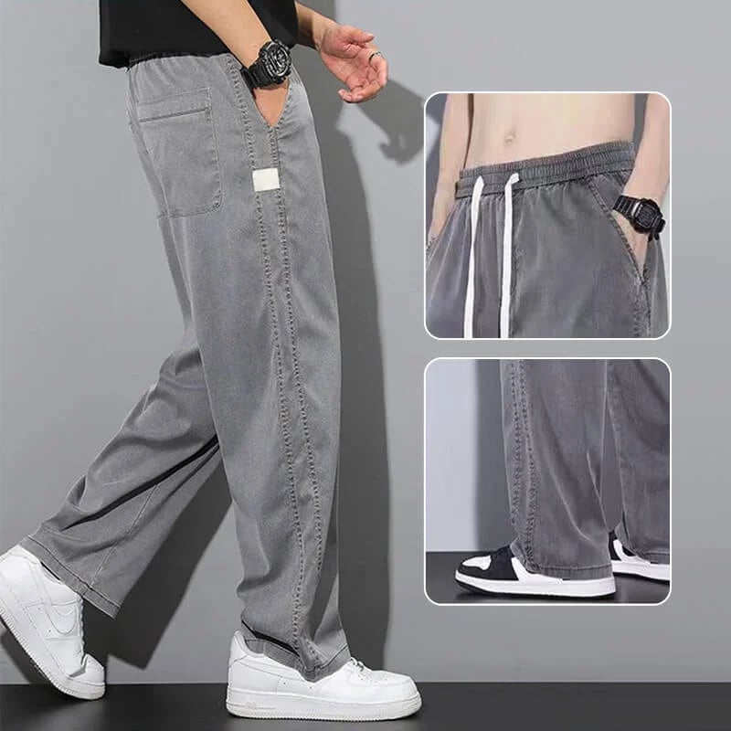 Terra Wide Leg Tencel Pants Product Image 02