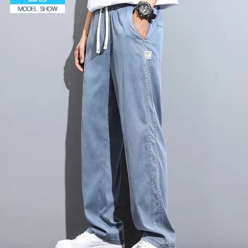 Terra Wide Leg Tencel Pants Product Image 04
