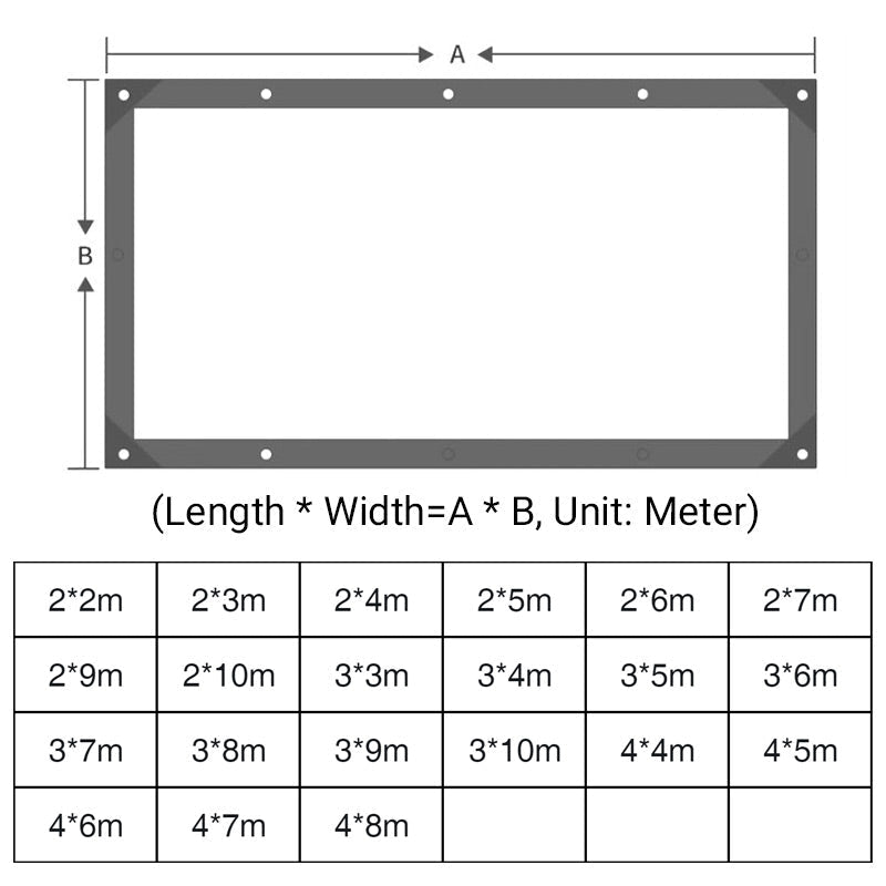 Terraguard Clear Pe Outdoor Tarp Product Image 09
