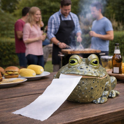 Terrific Toad Tissue Dispenser Resin Home Accent Product Image 04