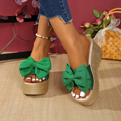 Tessa Platform Wedge Sandals Open Toe Flatform Heel Product Image 10