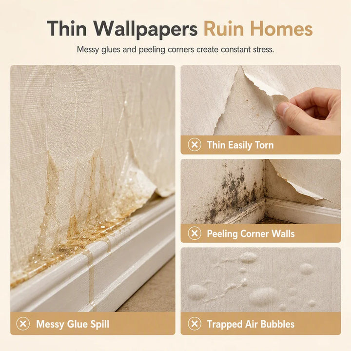 Textured Peel And Stick Stripe Wallpaper Product Image 03