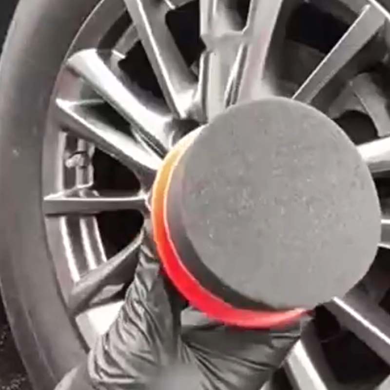 Tire Shine Sponge Applicator Brush Cover Product Image 07