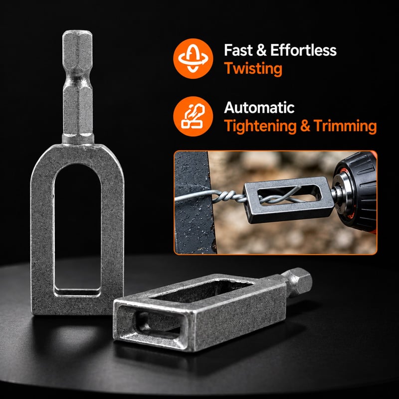 Torqueready Drill Wire Twisting Attachment Product Image 03