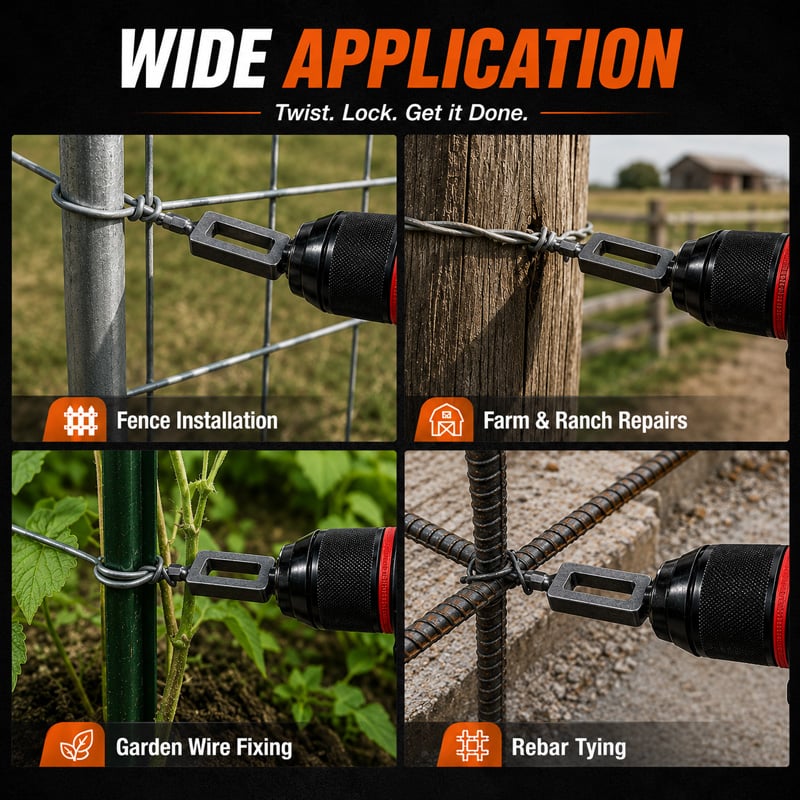 Torqueready Drill Wire Twisting Attachment Product Image 05