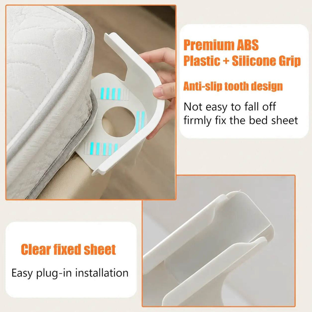 Transparent Adjustable Sheet Corner Fasteners Product Image 08
