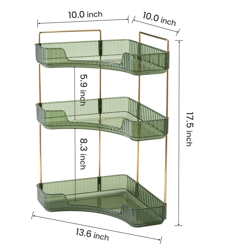 Triview 3 Tier Corner Organizer Product Image 08