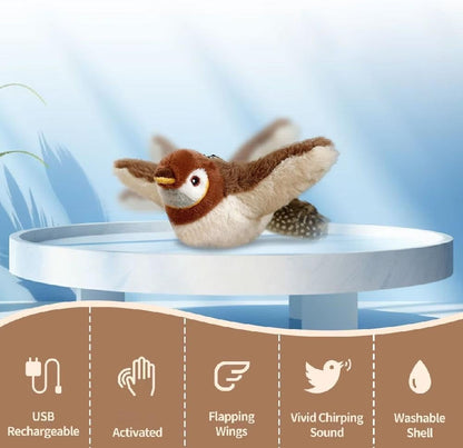 Twirlywing Rechargeable Chirping Bird Cat Toy Product Image 03