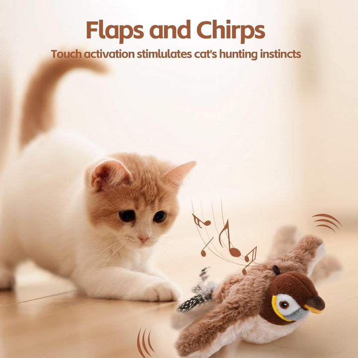 Twirlywing Rechargeable Chirping Bird Cat Toy Product Image 06