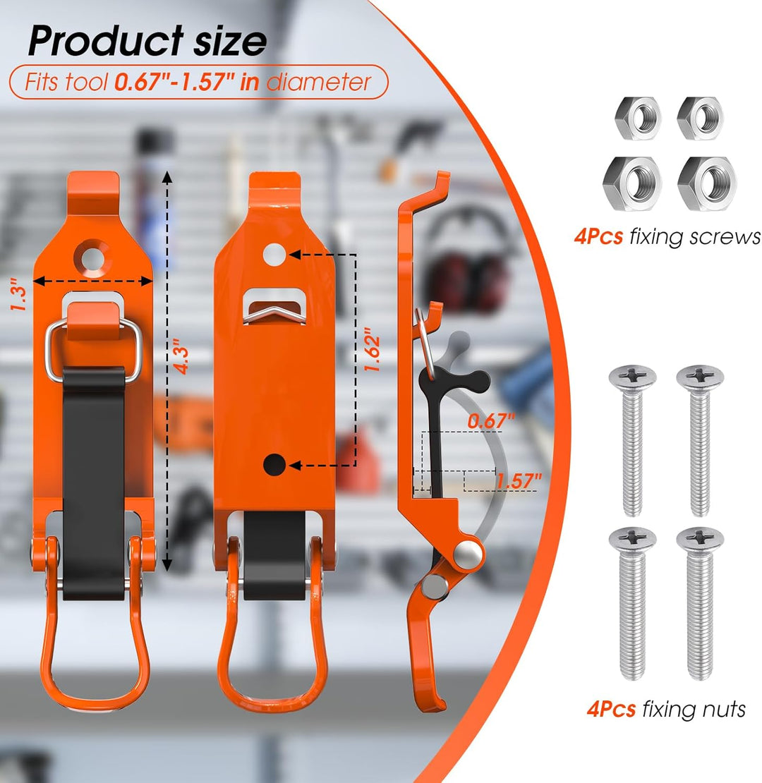 Vehicle Garage Rubber Clamp Tool Mount Kit Product Image 04