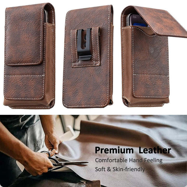 Versatile Leather Phone Holster Product Image 02