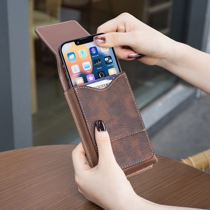 Versatile Leather Phone Holster Product Image 03