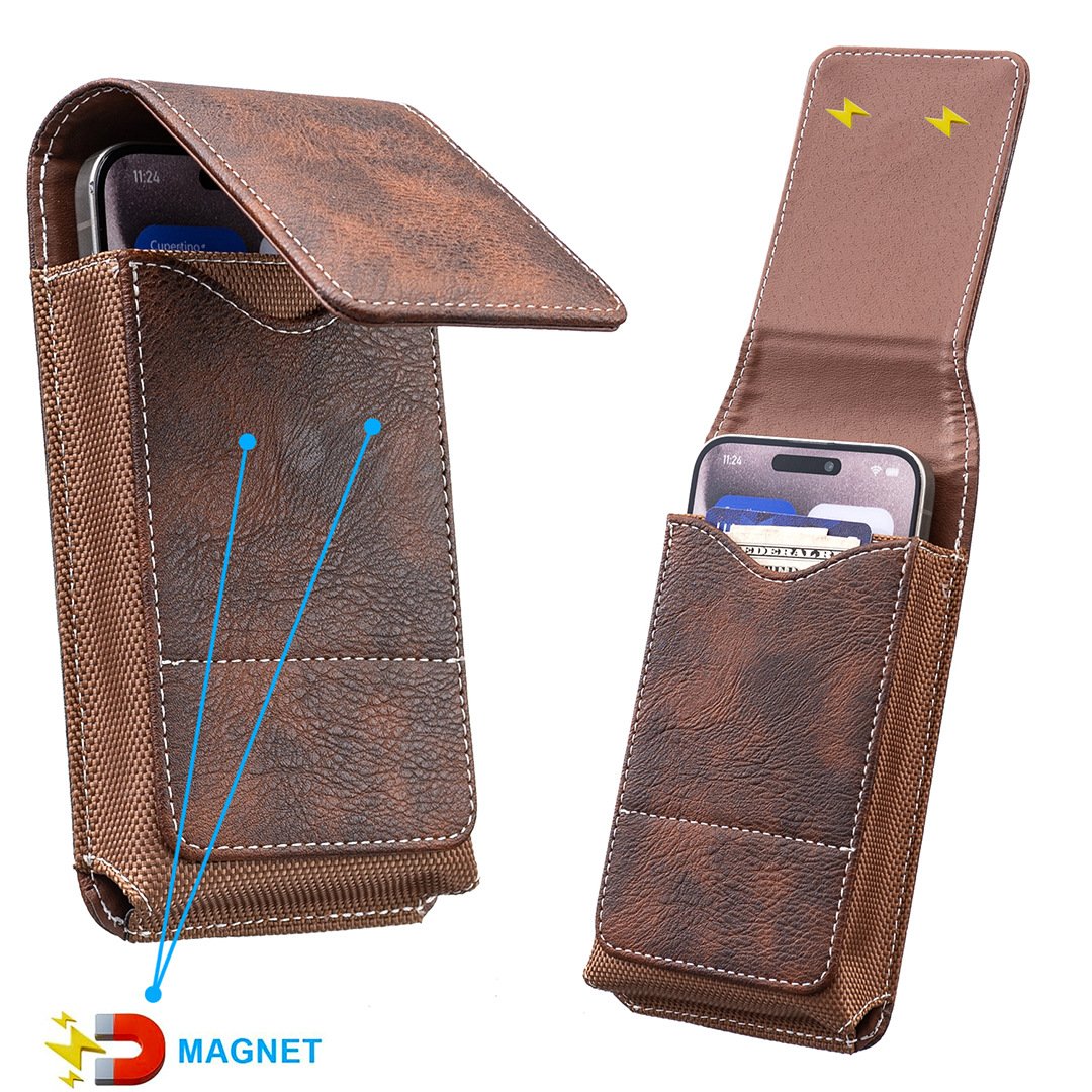 Versatile Leather Phone Holster Product Image 05