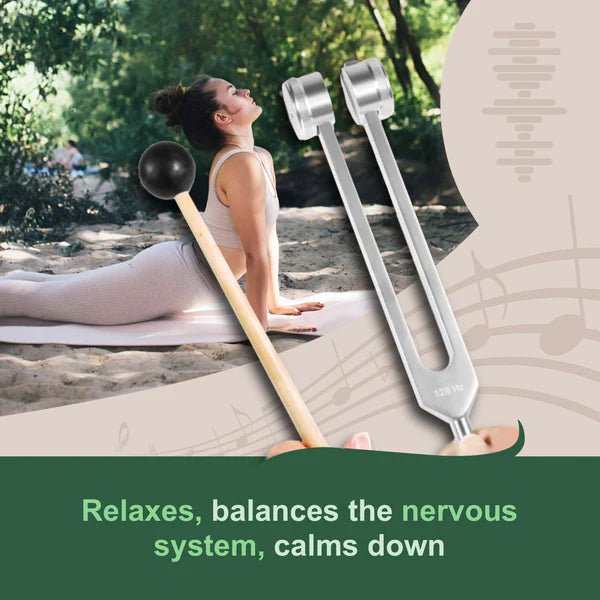 Vibrantease 128Hz Tuning Fork Product Image 02