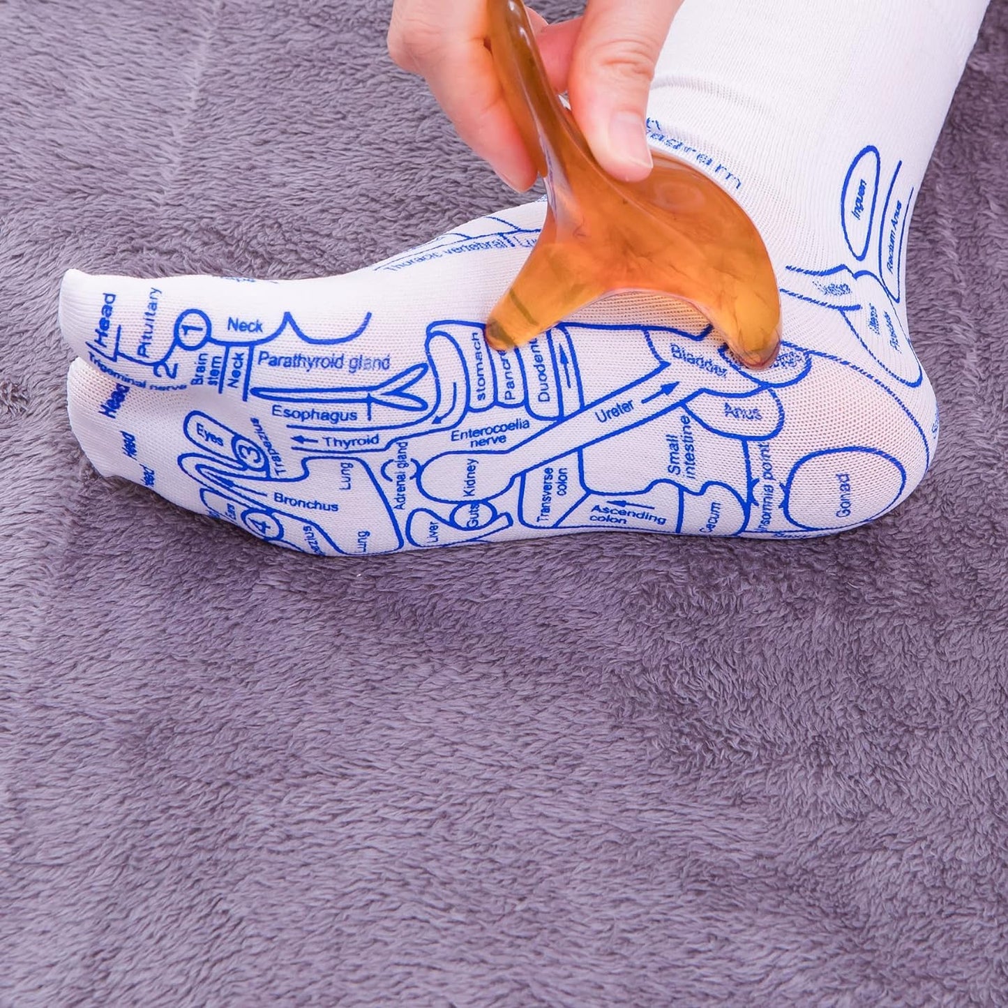 Vistapoint Reflexology Pressure Zone Socks Product Image 03