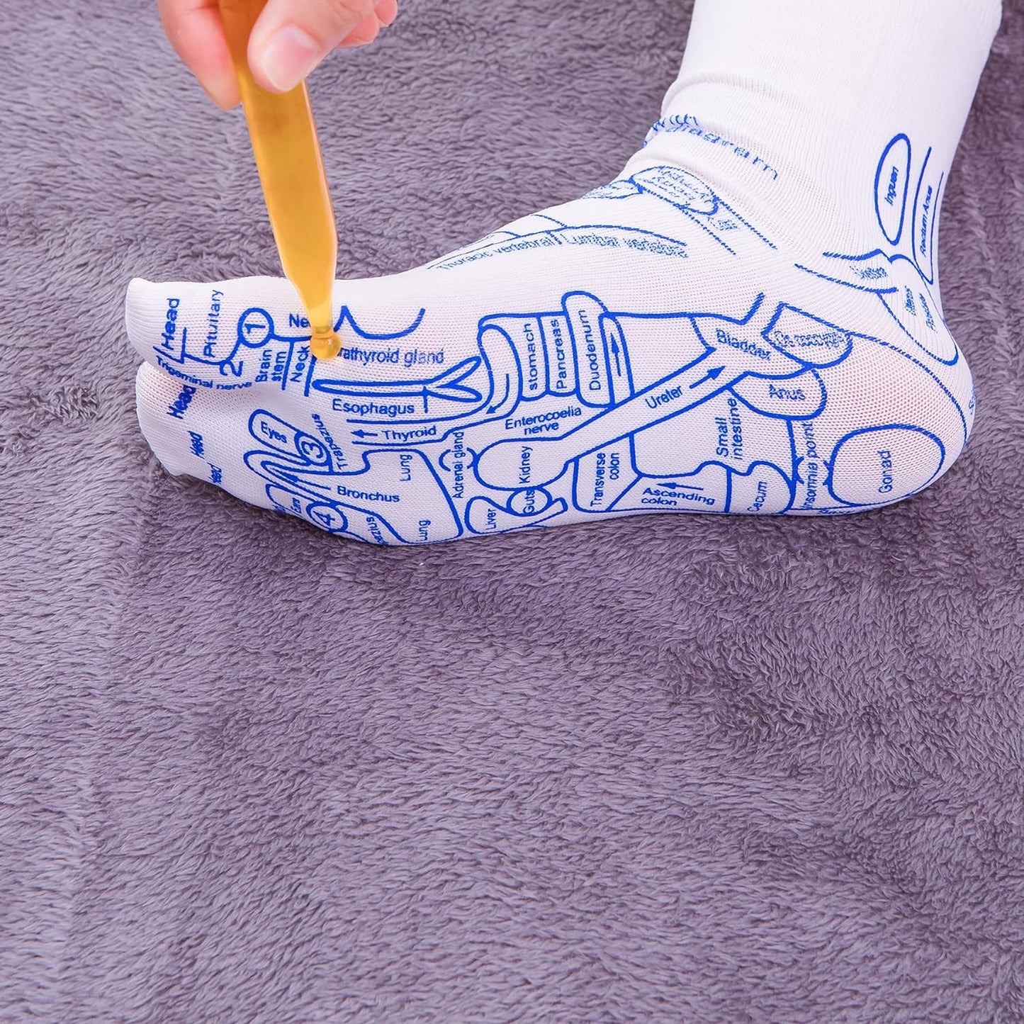 Vistapoint Reflexology Pressure Zone Socks Product Image 06