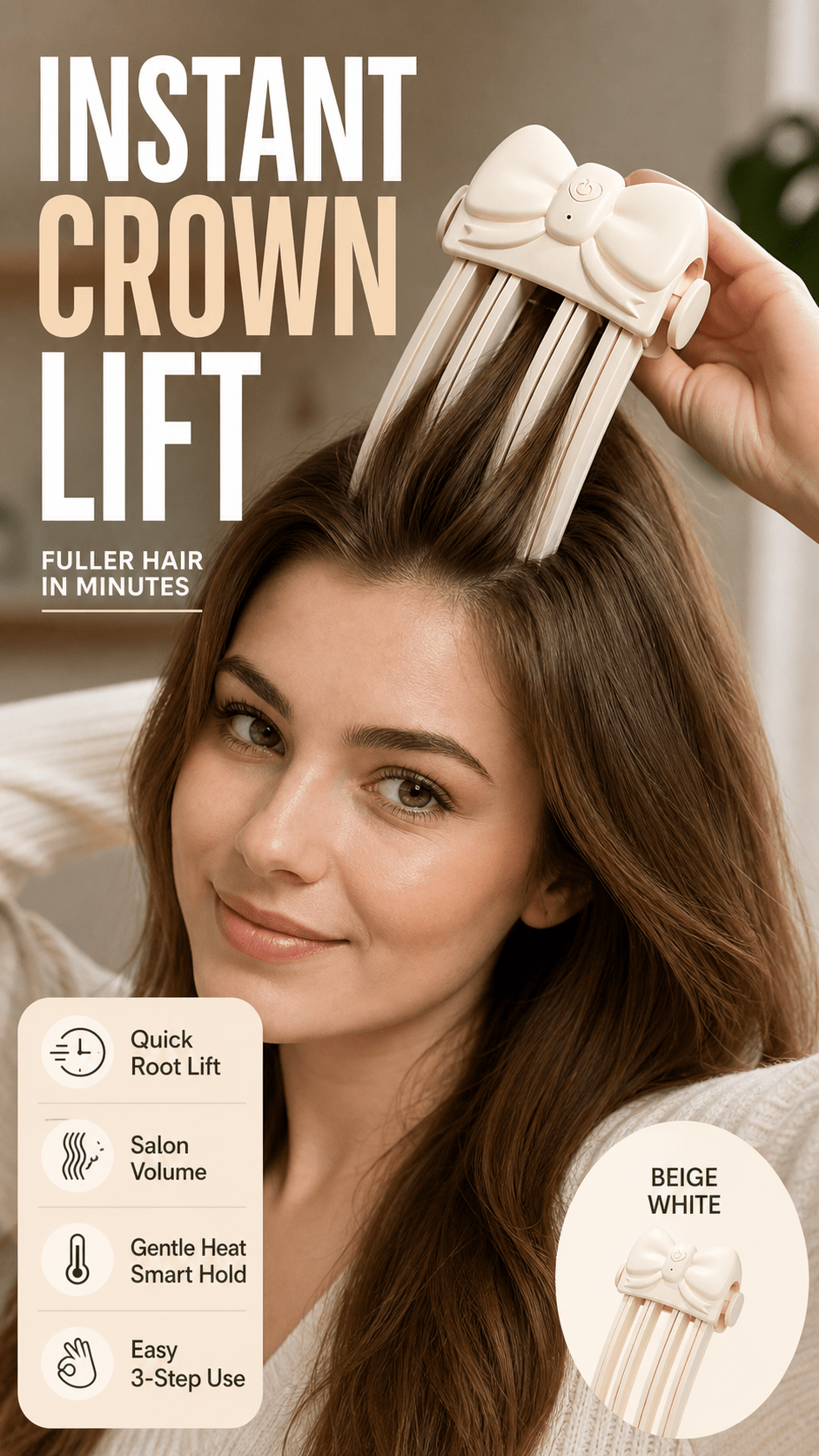 Volume Lifting Heated Hair Clip Product Image 05