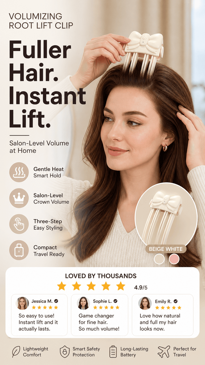 Volume Lifting Heated Hair Clip Product Image 07
