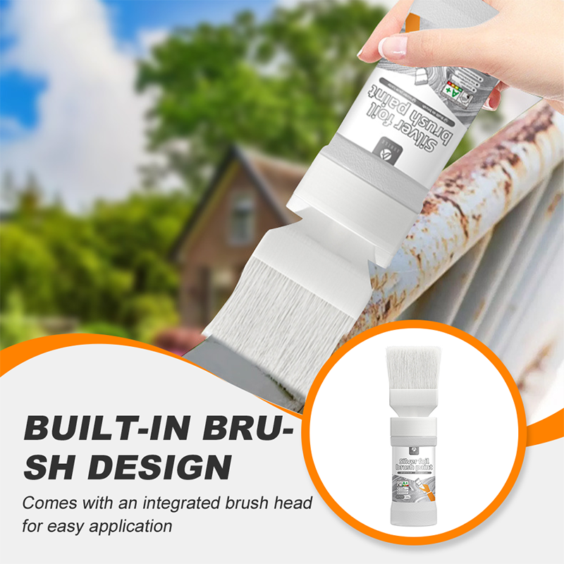 Water Based Metallic Touch Up Paint Brush Product Image 02