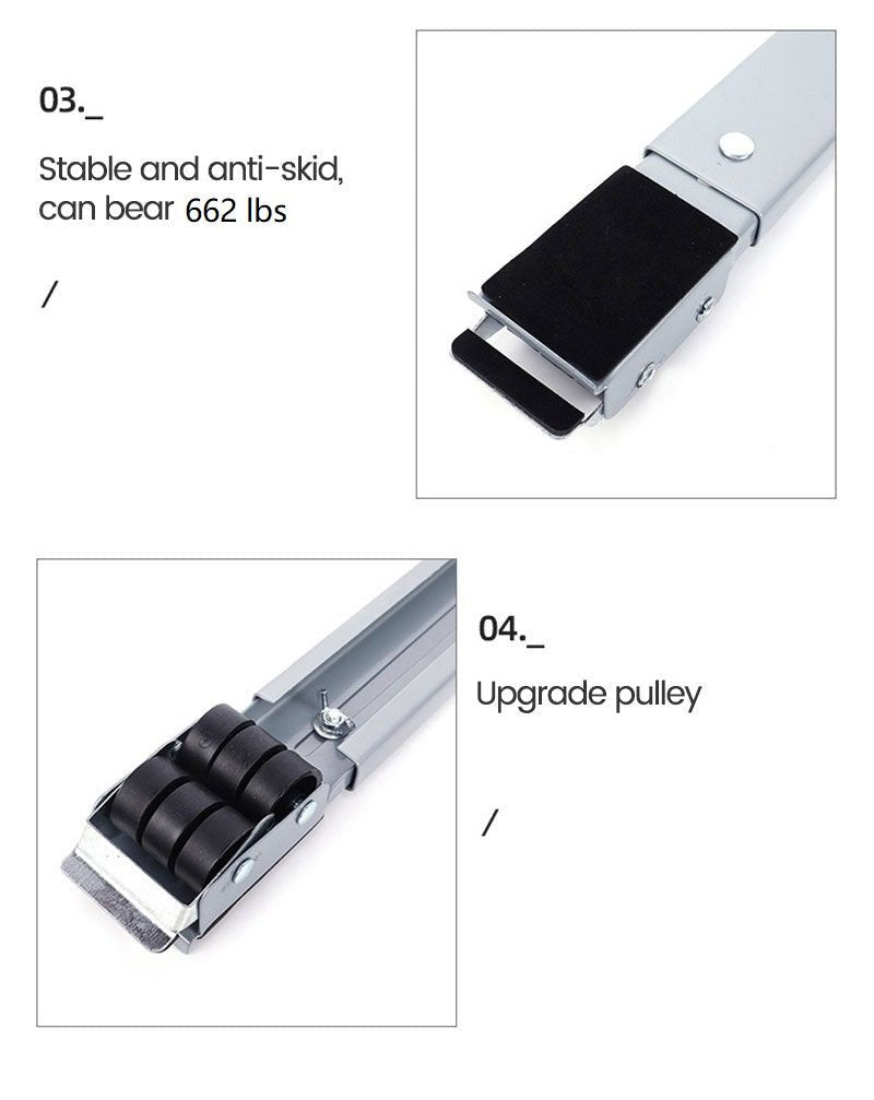 Wheeled Laundry Appliance Base Product Image 08