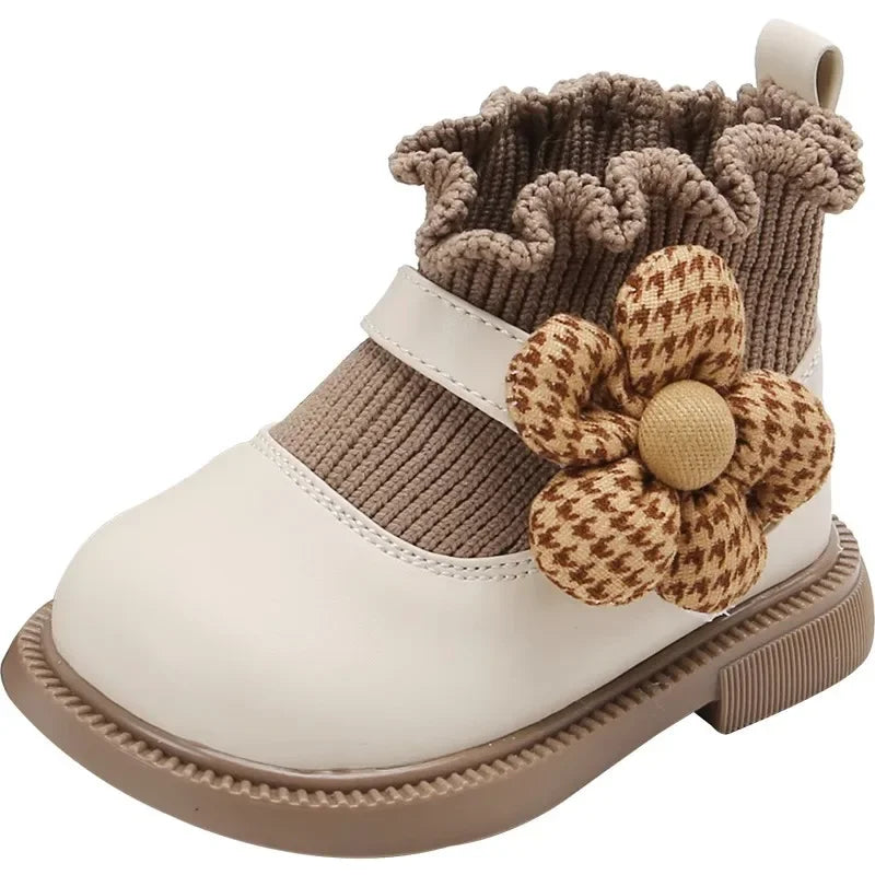 Side view of a white girls&