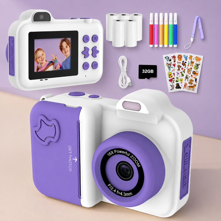 White-and-purple kids&