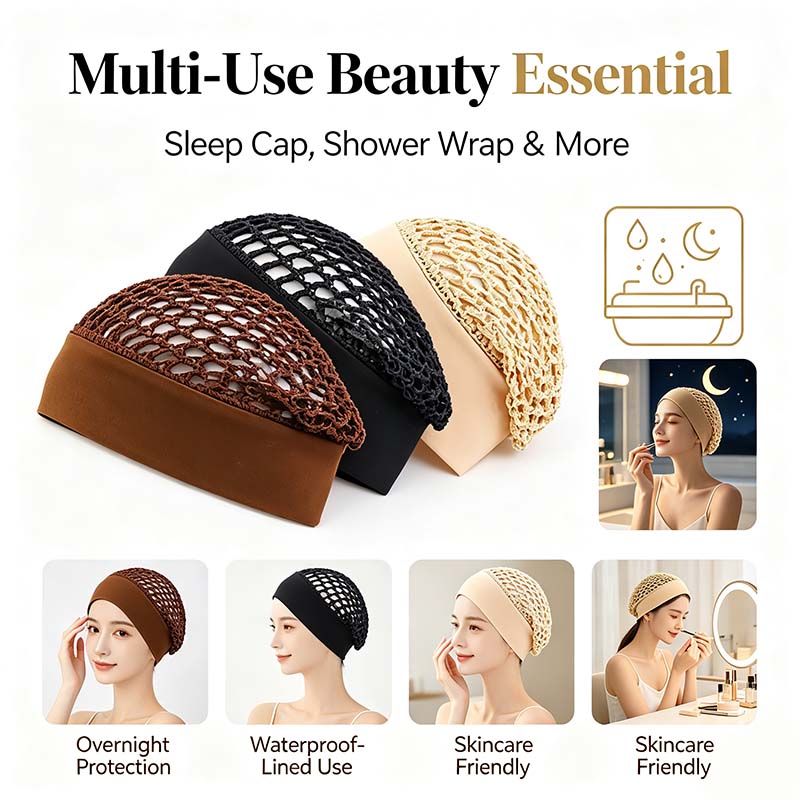 Wide Edge Sleep Bonnet Set Product Image 08