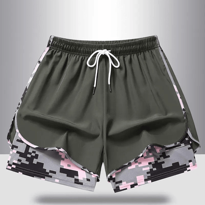 Willow 2 In 1 Womens Workout Shorts Pockets Product Image 11