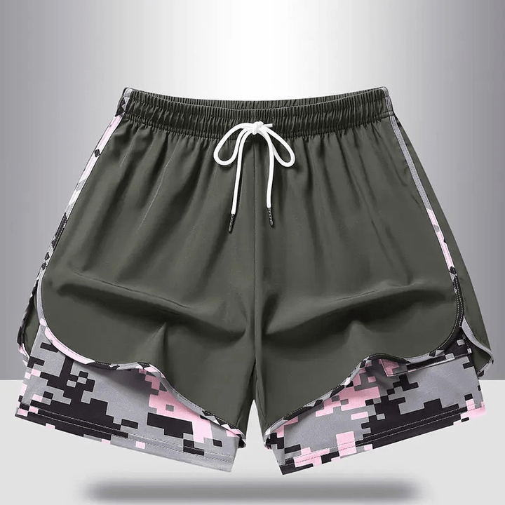 Willow 2 In 1 Womens Workout Shorts Pockets Product Image 11