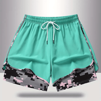 Willow 2 In 1 Womens Workout Shorts Pockets Product Image 12