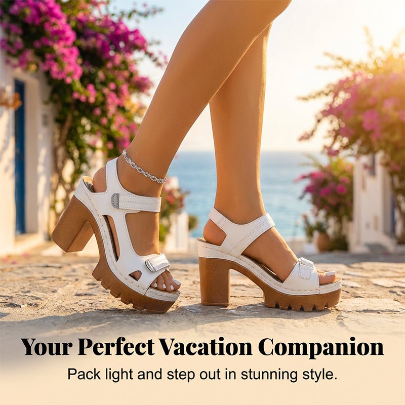 Willow Adjustable Platform Sandals Product Image 02