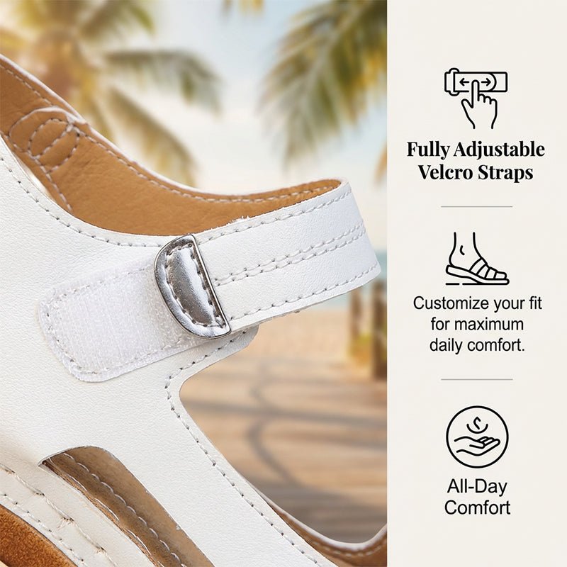Willow Adjustable Platform Sandals Product Image 09