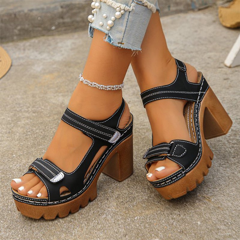 Willow Adjustable Platform Sandals Product Image 10