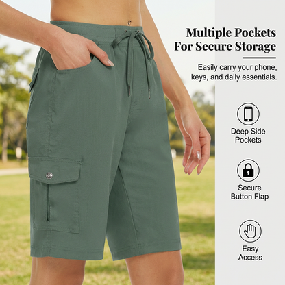 Willow Trail Quick Dry Cargo Shorts Product Image 03