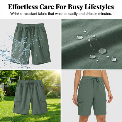 Willow Trail Quick Dry Cargo Shorts Product Image 06