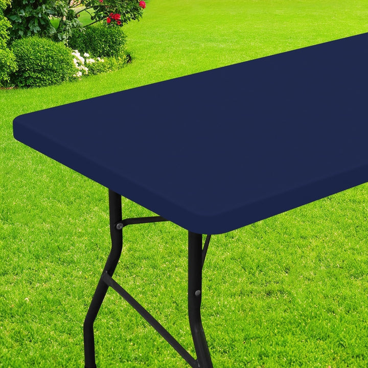 Windproof Elastic Edge Picnic Tablecloth Product Image 02