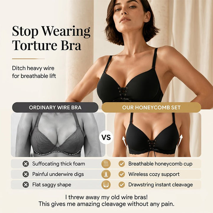 Womens Seamless Push Up Bra Product Image 04